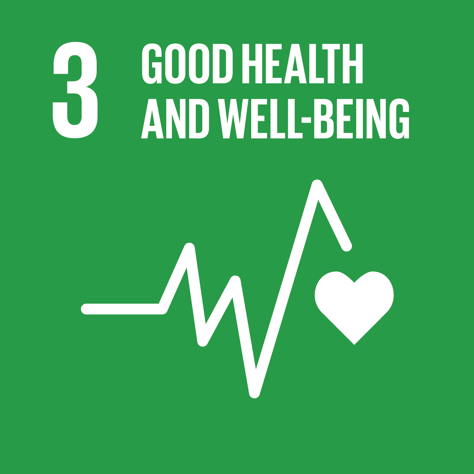 UN Sustainable Development Goal 3 — Good Health and Well-being